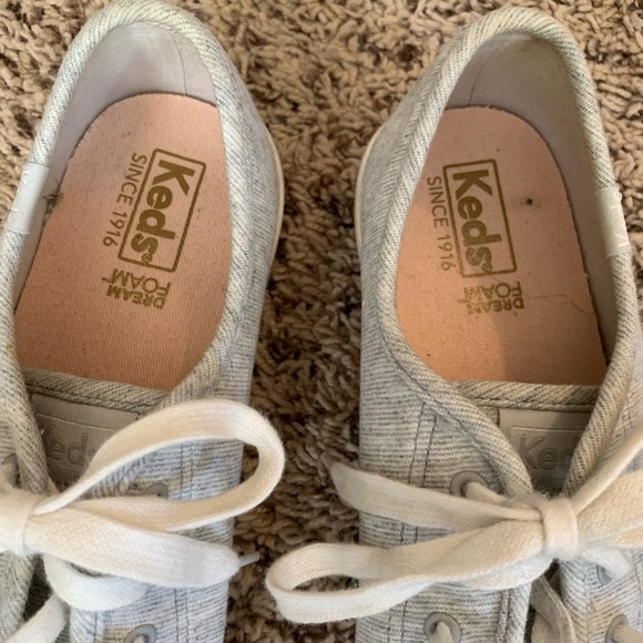 KEDS | women’s Kickstart dream foam sneakers gray - Picture 7 of 9